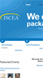 Mobile Screenshot of iscea.org